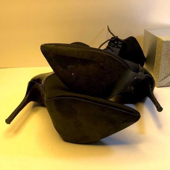 So Me Black ankle Boots - Picture 3 of 4